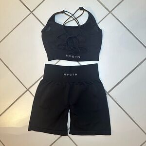 NVGTN black workout set